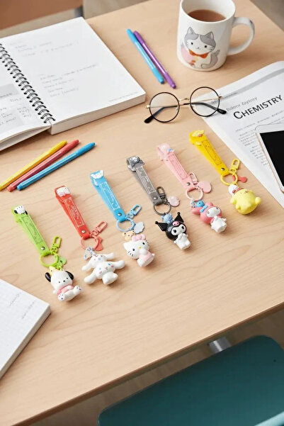 SANRIO Karakterleri Lisanslı Anahtarlık - Kuromi - Cinnamoroll - Hello Kitty ...