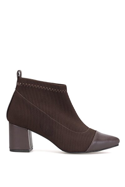 Ayakkabı Fuarı Elit PM09 K1780 Жіночі черевики на підборах, коричневі