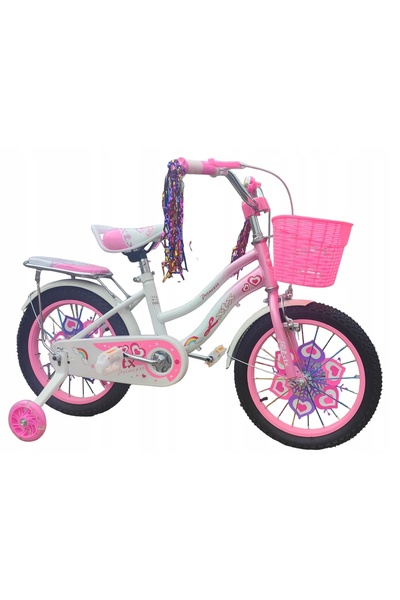 Other ROWEREK DLA DZIEWCZYNKI DZIECIĘCY RÓŻOWY 12 CALI ROWER DLA DZIECKA