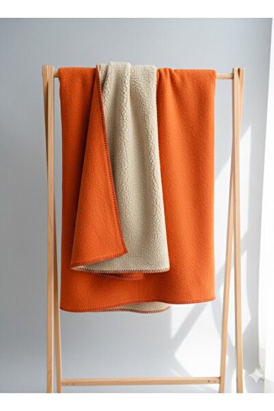 zera collection Double-Sided Double-Color Wool Acrylic Fleece Blanket - Tv Blanket 180X220 - 2200 Grams (9 Colors)