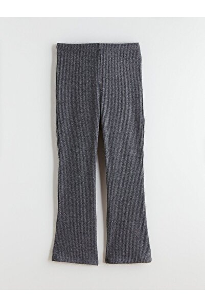 LC Waikiki LCW Kids Fitilli İspanyol Paça Kız Çocuk Tayt