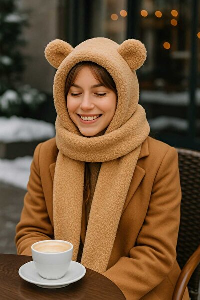 CHIZGY Welsoft Plush Hooded Scarf - Trendy Look, Warmth and Comfort in One Hooded Scarf