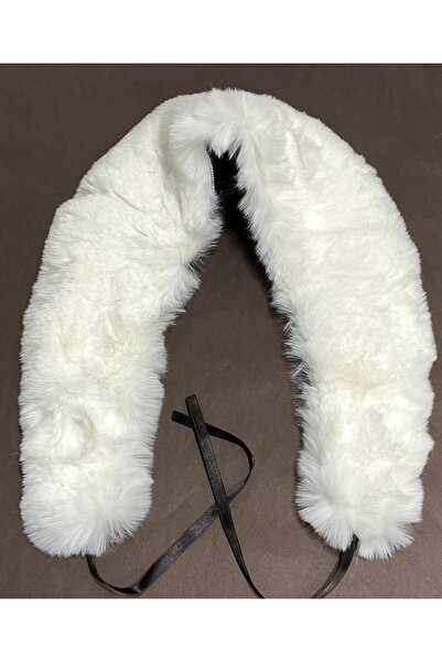 karantuhafiye Fur Collar / Collar with Fur Tie / Detachable Collar