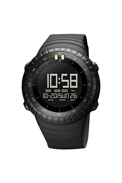 Skmei 1992 Men's Digital Watch – LED Display, Stopwatch, Large 50mm Case, PU Strap, 5ATM