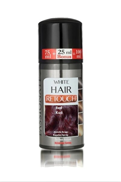 Passionate Beyaz Kapatıcı Sprey Kızıl 100 ml