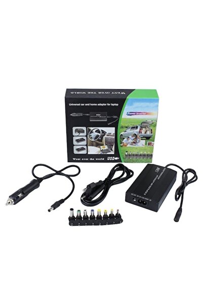KATHODE Încărcător universal pentru laptop, de la rețea și auto, 120W, 8 conectori