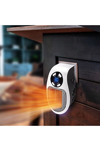 OEM Mini portable fan heater 400W with remote 11x7x17.5cm