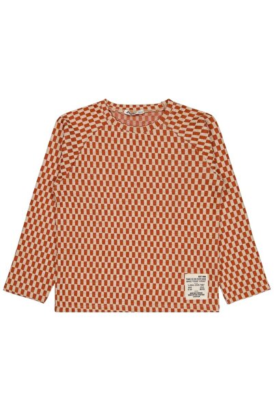 Civil Boys سويت شيرت منقوش من داما للأعمار من 6 إلى 9 سنوات - برتقالي للأعمار...