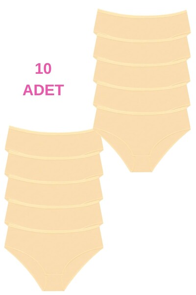 Newlilla 1006 Жіночі щоденні трусики, пакет з 10 штук