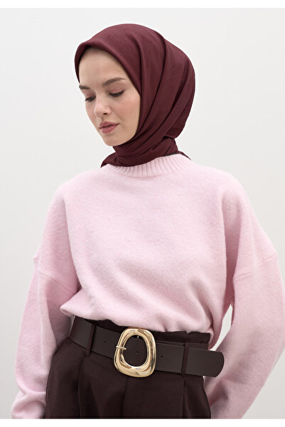 Fresh PAMUK VİSKON EŞARP KOYU BORDO