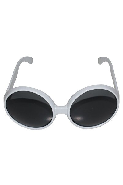 Go İthalat نظارات حفلات من الزجاج الأخضر ذو اللون الأبيض من الثمانينيات (5250)