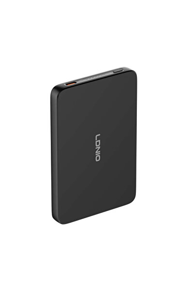 LDNIO بنك طاقة مغناطيسي لاسلكي بسعة 5000 مللي أمبير/ساعة - شحن لاسلكي سريع بقوة 15 وات PQ28