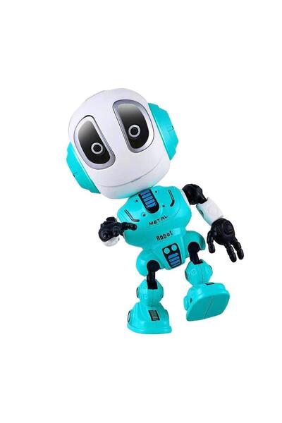 AyShop Çocuklar İçin Konuştuğunu Tekrarlayan Renkli Göz Işıkları Sesli Metal ...