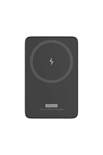 LDNIO بنك طاقة مغناطيسي لاسلكي بسعة 5000 مللي أمبير/ساعة - شحن لاسلكي سريع بقوة 15 وات PQ28