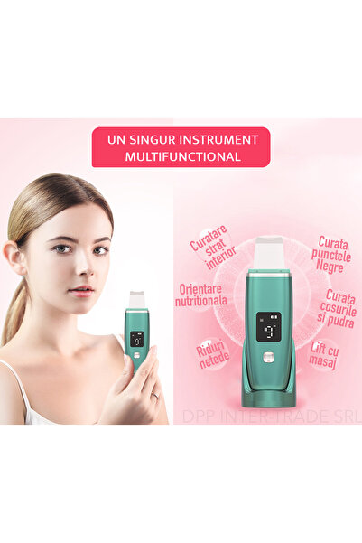 OEM Ultrasonic facial device with ionization – Deep cleansing, lifting, blackhead removal