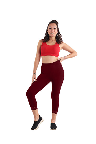 ASN concept Kadın Dantelli Kapri (Büyük Beden Seçeneğiyle)