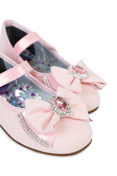 Civil Kız Çocuk Babet Ayakkabı 31-35 Numara Pudra