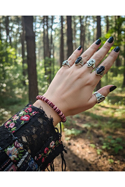 özgür güçlüoğlu tasarımları Hippie Tarzı Gotik Bileklik