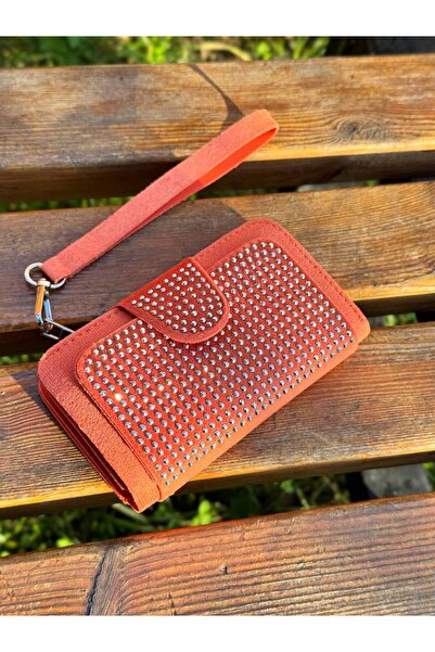 Çanta Trend Suede Multi-Compartment Women's Wallet