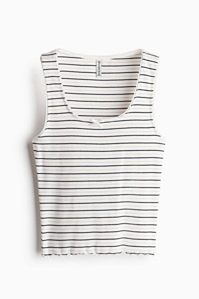 H&M Pointelle jersey vest top
