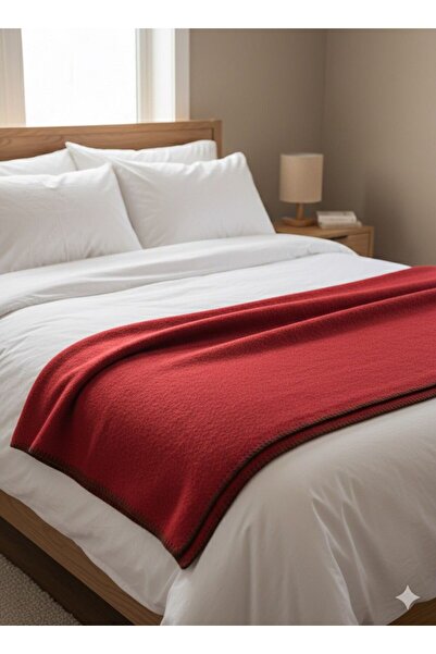 zera collection Double-Sided Double-Color Wool Acrylic Fleece Blanket - Tv Blanket 180X220 - 2200 Grams (9 Colors)