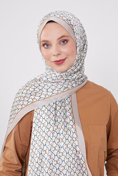 Levidor شال ماركة بنمط سلسلة بيج