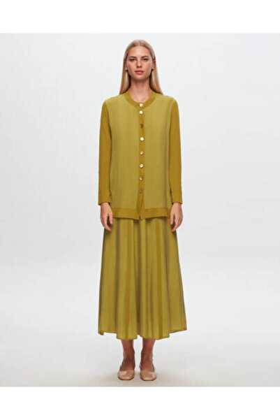 MISS DALIDA T24Y-2021 Kupro Kloş Etek GREY