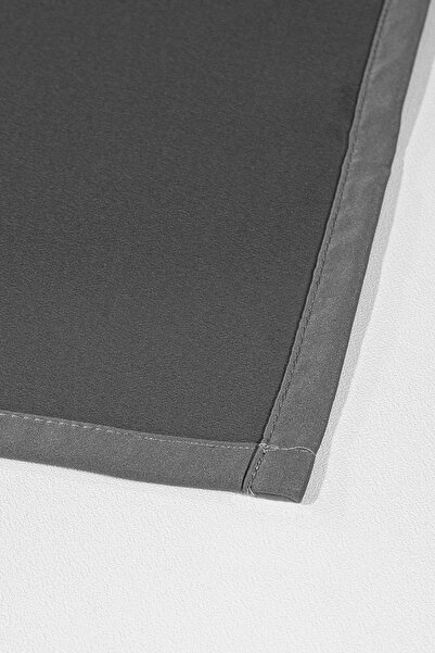 Premier Home Κουρτίνα φόντου με δακτυλίους Blackout Σκούρο Γκρι 140x260