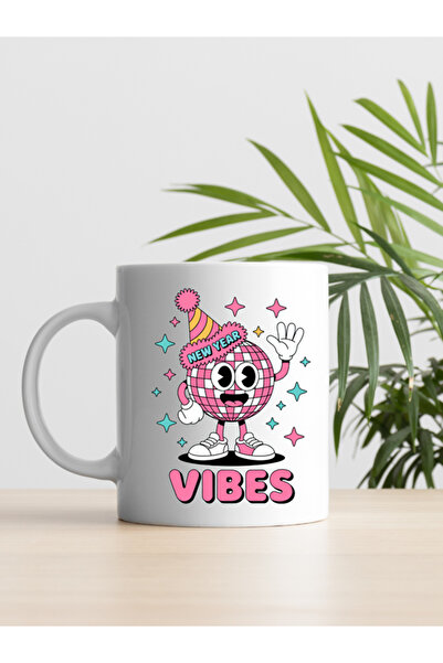 IŞILAY REKLAM 2026 New Year Collection Christmas Themed Design Coffee & Tea Cup