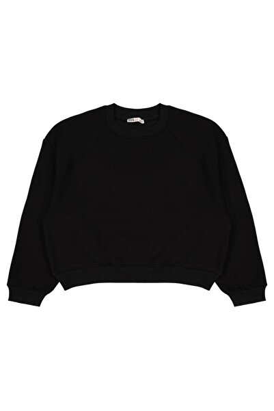 Civil Girls Απλό φούτερ για 10-13 ετών - Μαύρο για 12-13 ετών