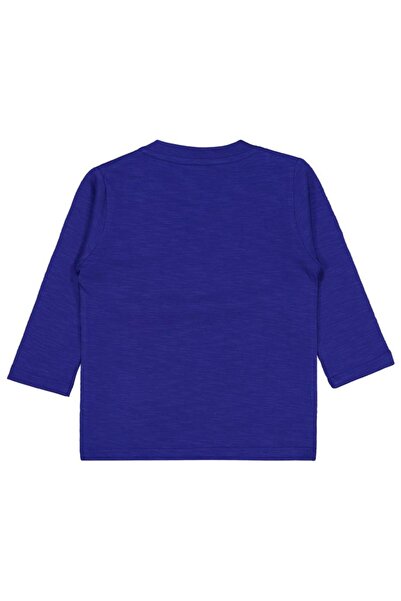 Civil Baby 6-18 Months Sweatshirt with Ornament Label - Navy Blue 6-9 Months