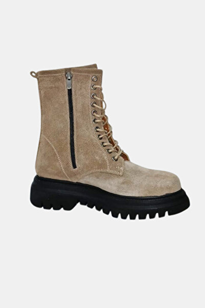 Bulldozer Γυναικείες μπότες με κορδόνια με αντιολισθητική σόλα με φερμουάρ, άνετη εφαρμογή