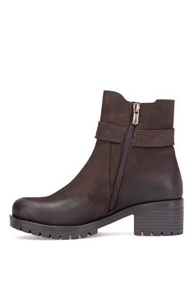 Venüs 3376K Kadın Hakiki Deri Klasik Bot Kahverengi