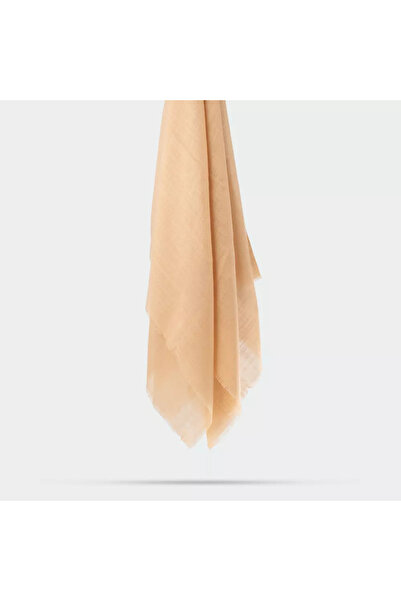 Hayrat Neşriyat Βαμβακερό κασκόλ με φλάμες (96x96 εκ. Χρυσό)