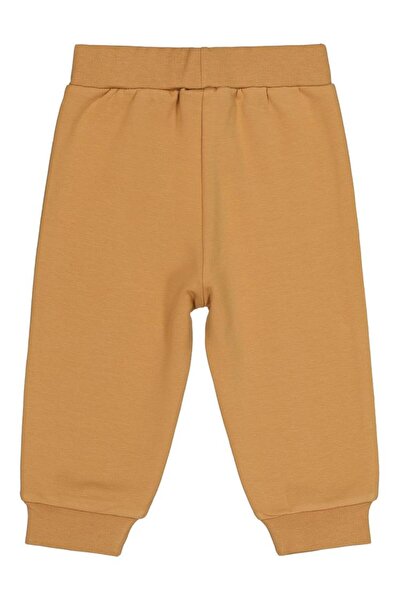 Civil Baby Teddy Baskılı 6-18 Ay Eşofman Altı - Hardal 18-24 Ay