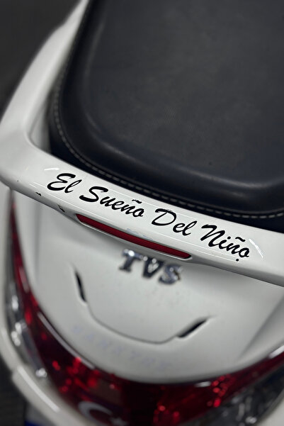 Banxtre Motor için El Sueno Del Nino Sticker (Bir Çocuğun Rüyası) Sticker Etiket (15CMx2.5CM)