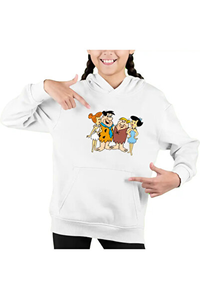 OEM Hanorac Copii Fete Familia Flinstone Friends Barney Betty Fred Wilma