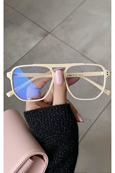 Goldmine Women's Blueblock Precious Blue Light Protection Glasses Cream