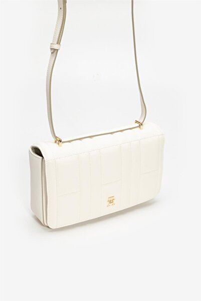 Tommy Hilfiger TH FEMININE CONV CROSSOVER Damska żółta torba AW0AW17454Z00