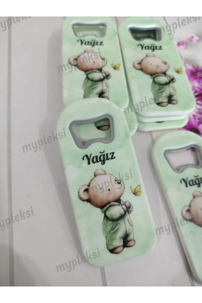 mypleksi Sevimli Ayıcık Konseptli Magnet Açacak (10 Adet)