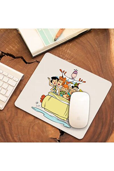 OEM Mousepad Flintstones Stone Age Road Trip Car