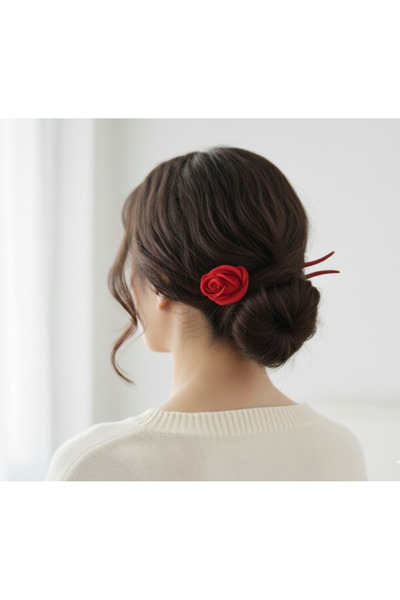 Kanem3D Rose Hair Accessory