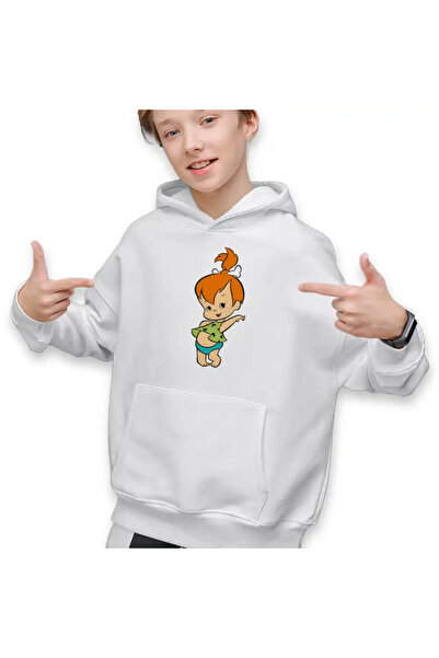 OEM Hanorac Copii Baieti Familia Flintstone Pebbles Bebelus