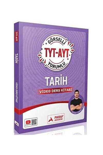 Anla Kazan Yayınları Paraf 2026 YKS TYT AYT Sedat Tekin Tarih Görselli Yoruml...