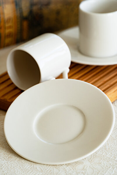 Heda Porselen Hayal 4 Piece 2 Person Porcelain Coffee Cup Set