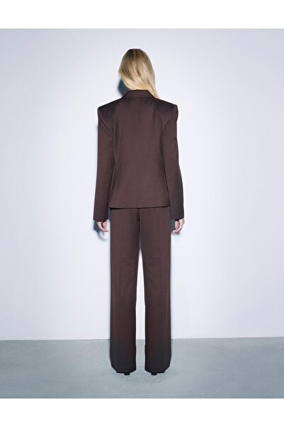 İLVİ Molarini Brown Women's Trousers