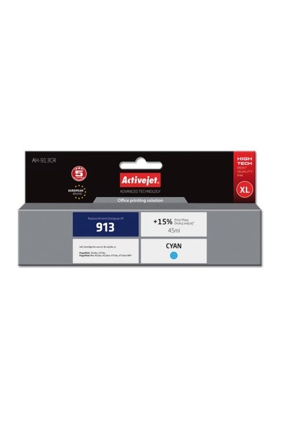 HP Cerneală Activejet pentru 913 F6T77AE reg AH-913CR