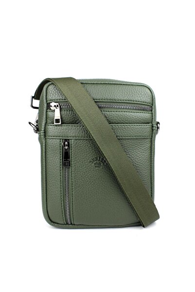 deri,se club Men's Khaki Color Messenger Bag Shoulder Bag