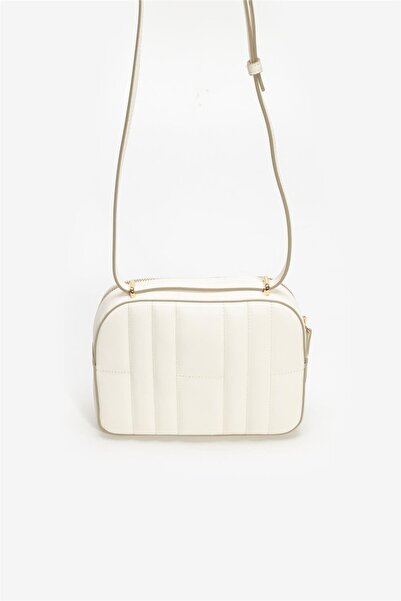 Tommy Hilfiger TH FEMININE CONV TORBA NA APARAT Damska kremowa torba AW0AW17453Z00