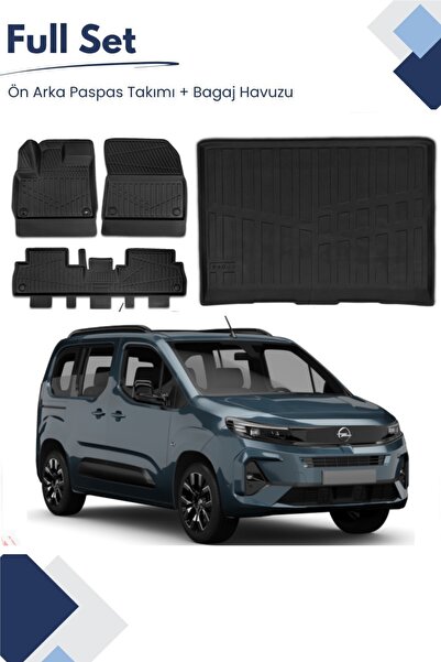 ko kaliteoto Opel Combo 2021-2022-2023-2024-2025 Model Tam Uyumlu Paspas+Sepe...